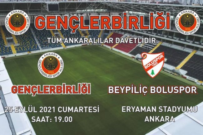 Genclerbirligi-Beypiliç Boluspor Match [Event Invitation] 