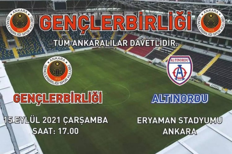 Genclerbirligi-Altinordu Match [Event Invitation] 
