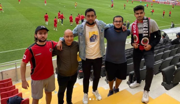 We attended the Gençlerbirliği-Altınordu match as a community. 