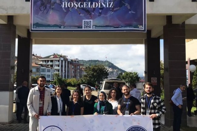 5. Uluslararası Akademik Spor Araştırmaları Kongresi'ne topluluk olarak katıldık