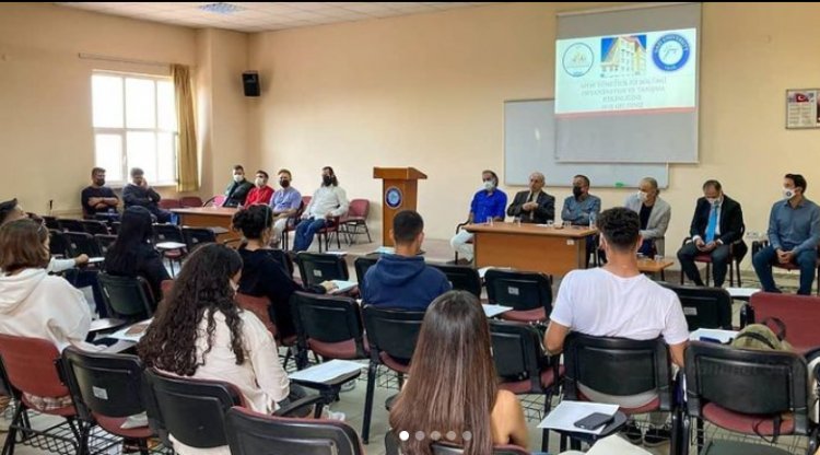 Yeni kayıt yaptıran Spor Yöneticiliği 1.sınıf arkadaşlarımız için yapılan oryantasyon programına biz de katkı sağladık