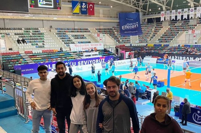 Halkbank - Ok Bosna Sarajevo maçındaydık