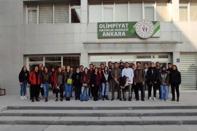 Türkiye  Olimpiyat Hazırlık Merkezini (TOHM) ziyaret ettik