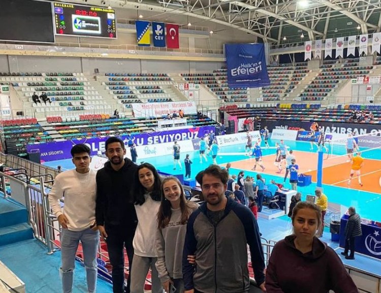 Halkbank - Ok Bosna Sarajevo maçındaydık