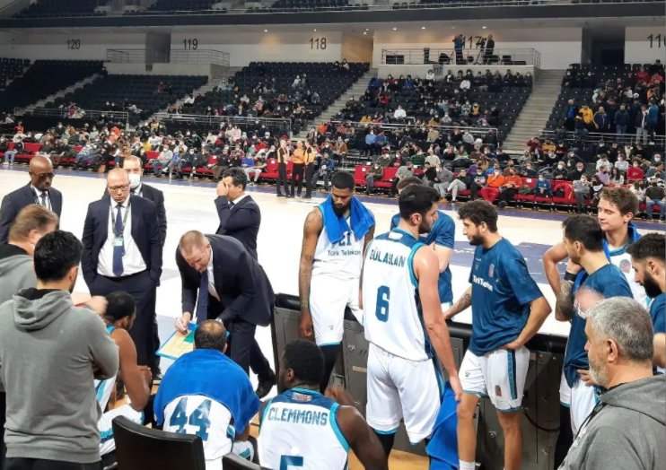 Türk Telekom Basketbol - Büyükçekmece Basketbol müsabakasındaydık